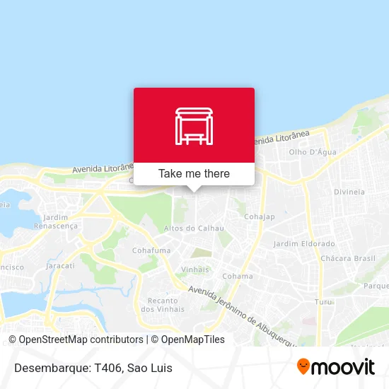 Desembarque: T406 map