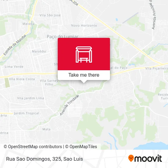 Rua Sao Domingos, 325 map