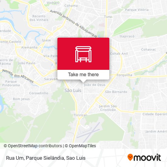 Rua Um, Parque Sielândia map