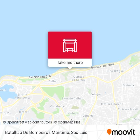 Batalhão De Bombeiros Marítimo map