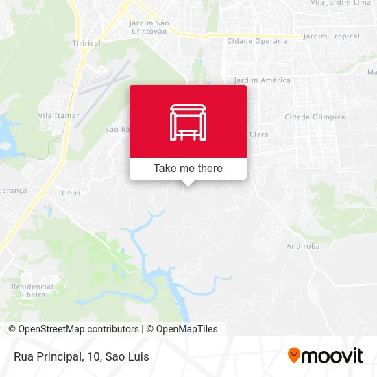 Rua Principal, 10 map