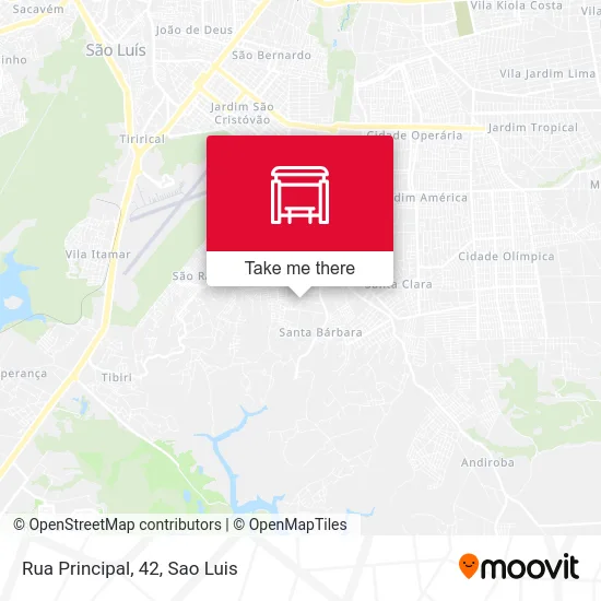 Rua Principal, 42 map