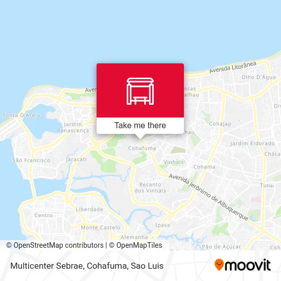 Multicenter Sebrae, Cohafuma map