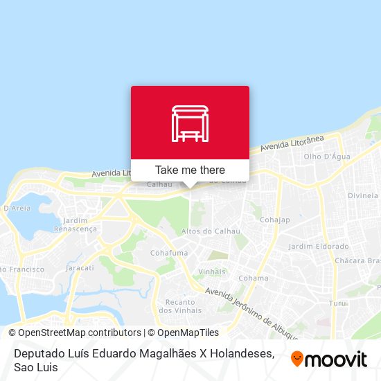 Deputado Luís Eduardo Magalhães X Holandeses map