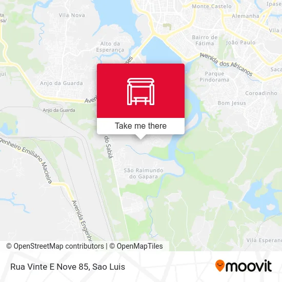 Rua Vinte E Nove 85 map