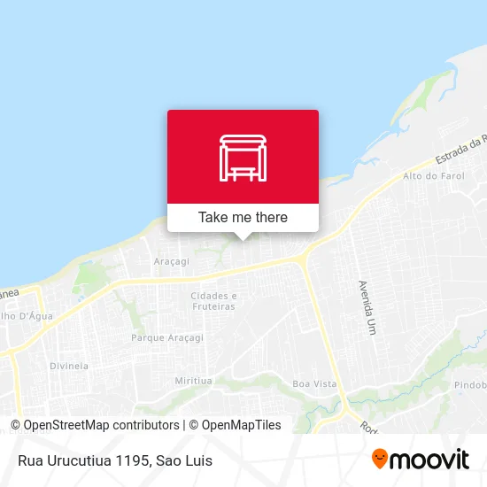 Rua Urucutiua 1195 map