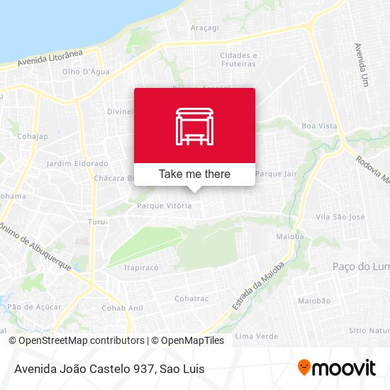 Avenida João Castelo 937 map