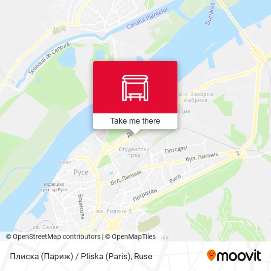 Карта Плиска (Париж) / Pliska (Paris)