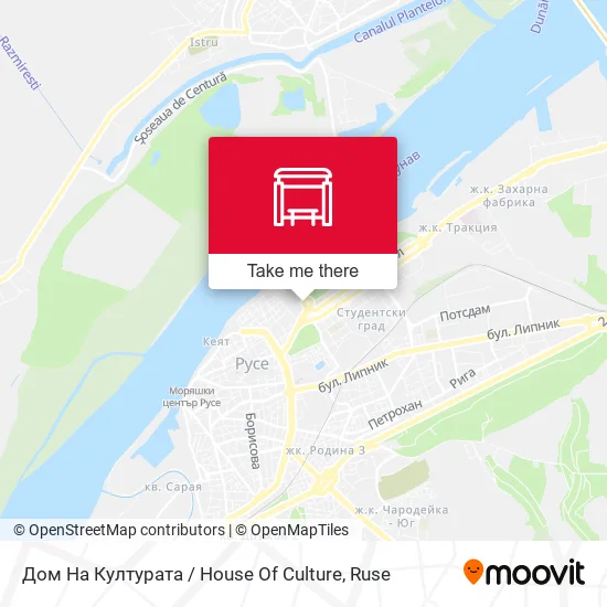 Карта Дом На Културата / House Of Culture