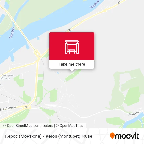 Карта Керос (Монтюпе) / Keros (Montupet)