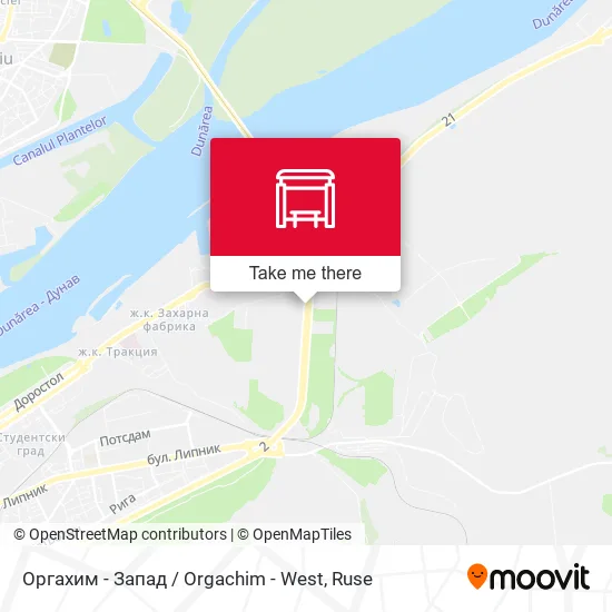 Карта Оргахим - Запад / Orgachim - West