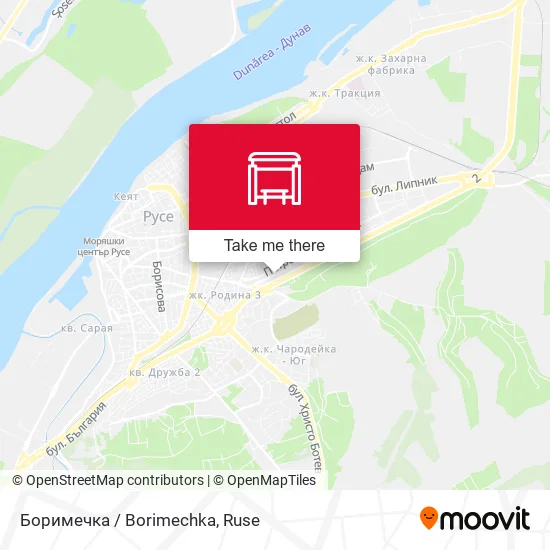 Карта Боримечка / Borimechka