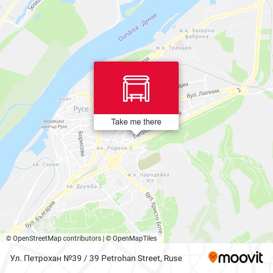 Карта Ул. Петрохан №39 / 39 Petrohan Street