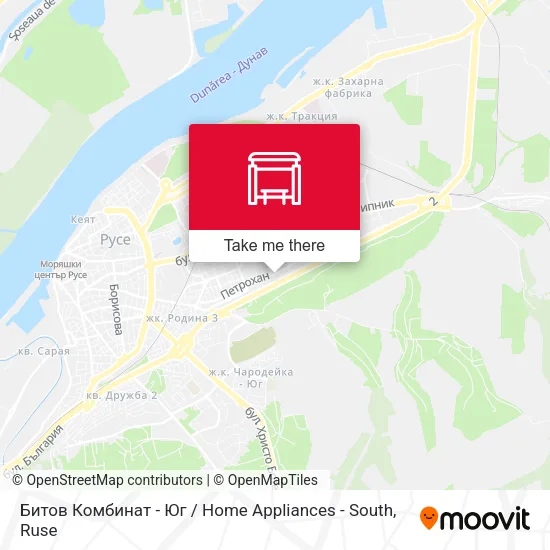 Карта Битов Комбинат - Юг / Home Appliances - South