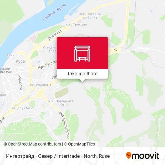 Карта Интертрейд - Север / Intertrade - North