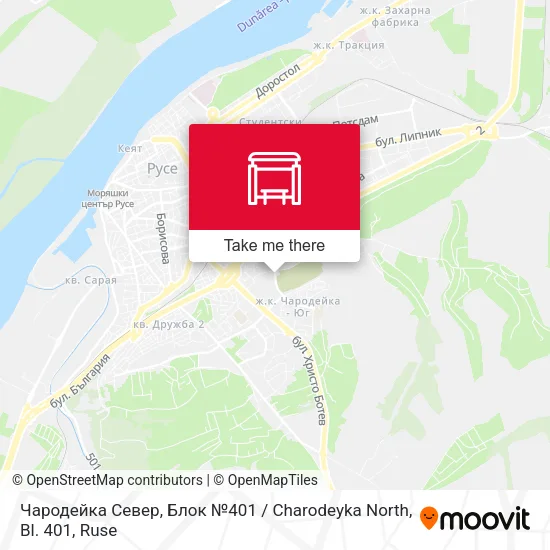 Карта Чародейка Север, Блок №401 / Charodeyka North, Bl. 401