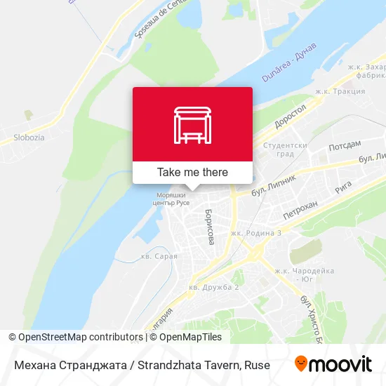 Карта Механа Странджата / Strandzhata Tavern