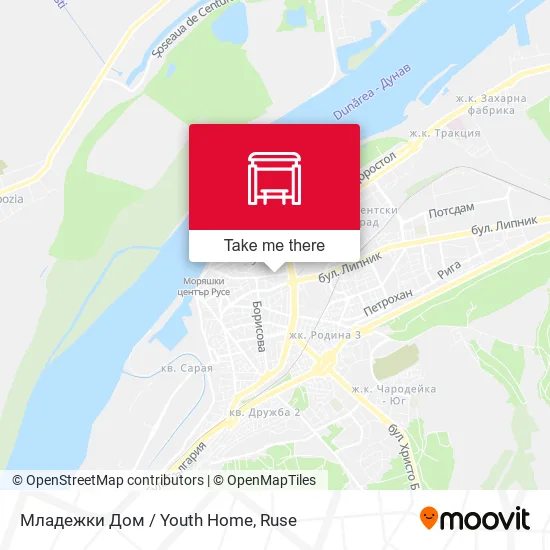 Карта Младежки Дом / Youth Home