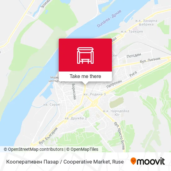 Карта Кооперативен Пазар / Cooperative Market
