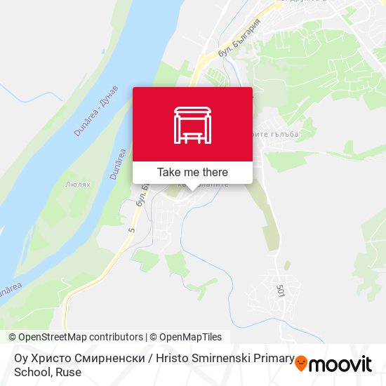 Оу Христо Смирненски map