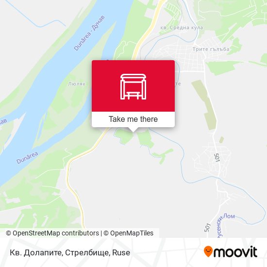 Долапите, Стрелбище - Dolapite. Strelbishte map