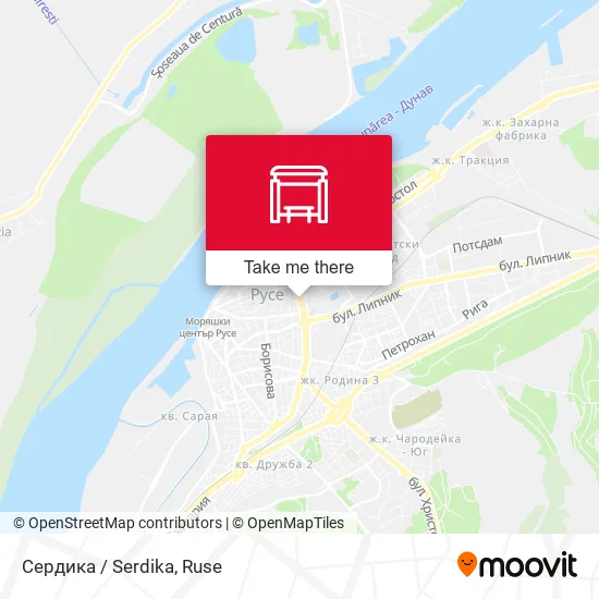 Карта Сердика / Serdika