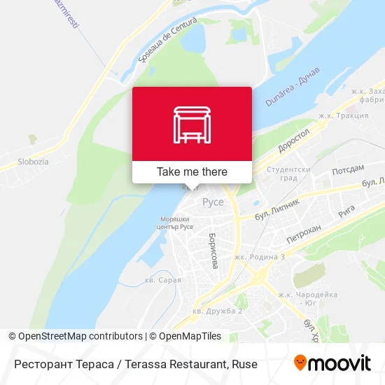Карта Ресторант Тераса / Terassa Restaurant
