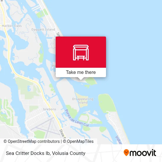 Sea Critter Docks  Ib map