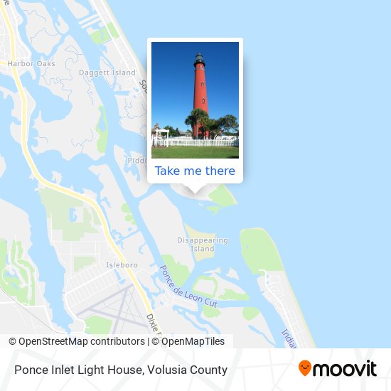 Ponce Inlet Light House map