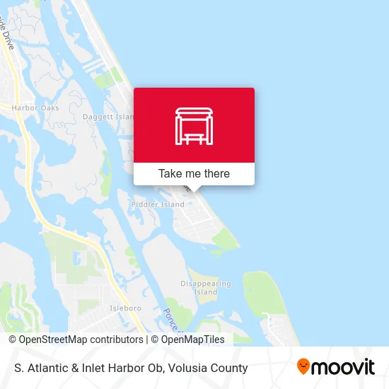 S. Atlantic & Inlet Harbor Ob map