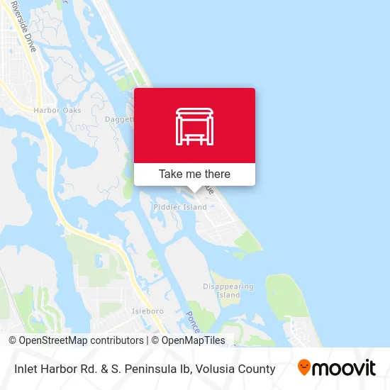 Inlet Harbor Rd. & S. Peninsula Ib map