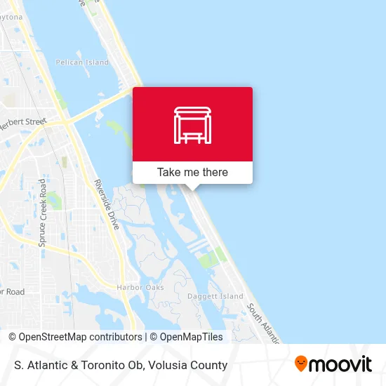 S. Atlantic & Toronito Ob map