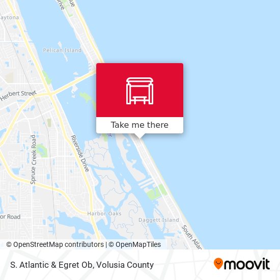 S. Atlantic & Egret Ob map