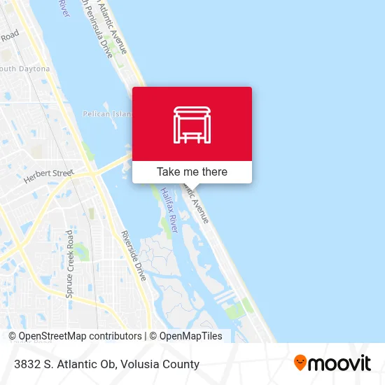 3832 S. Atlantic Ob map