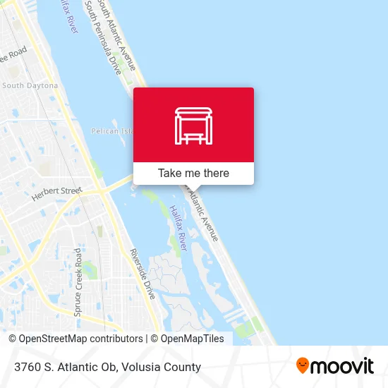 3760 S. Atlantic Ob map