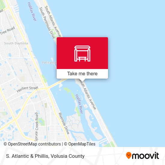 S. Atlantic & Phillis map