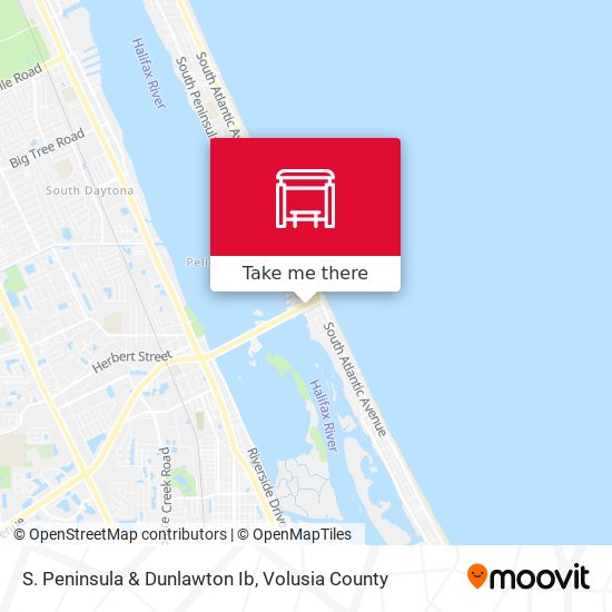 S. Peninsula & Dunlawton Ib map