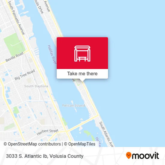 3033 S. Atlantic Ib map