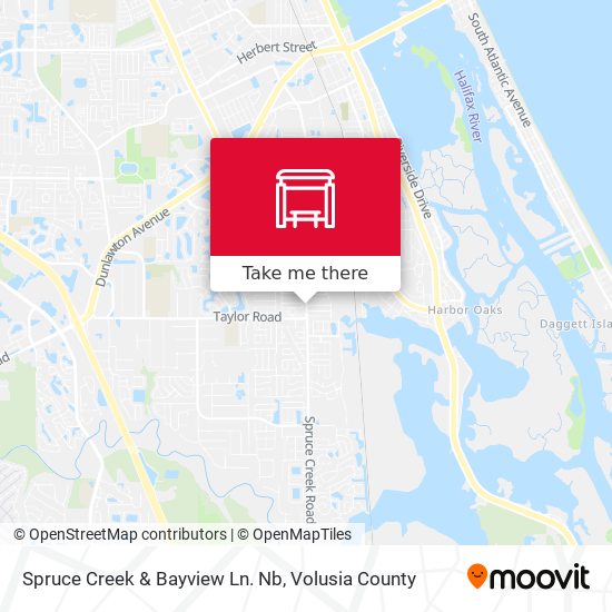 Spruce Creek & Bayview Ln. Nb map