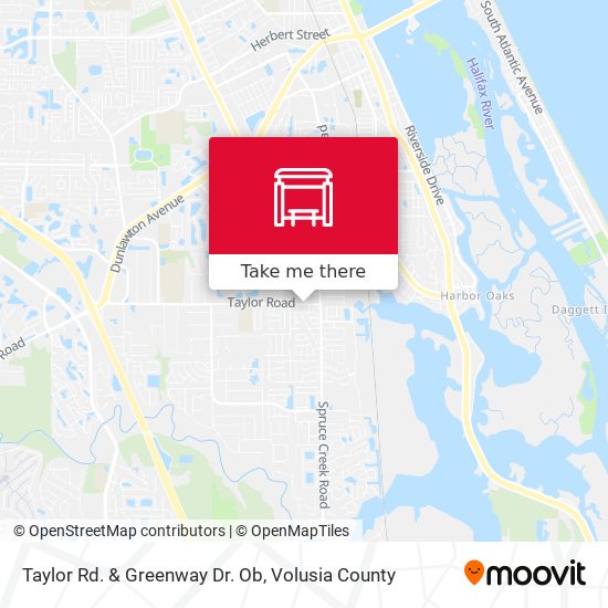 Taylor Rd. & Greenway Dr. Ob map