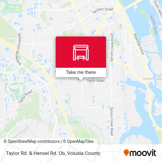 Taylor Rd. & Hensel Rd. Ob map