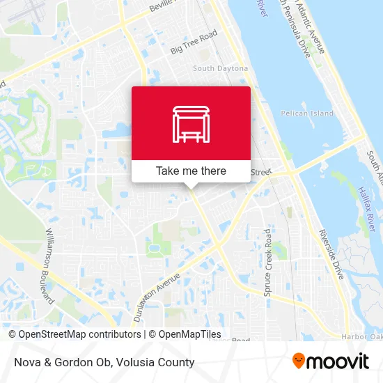 Nova & Gordon Ob map