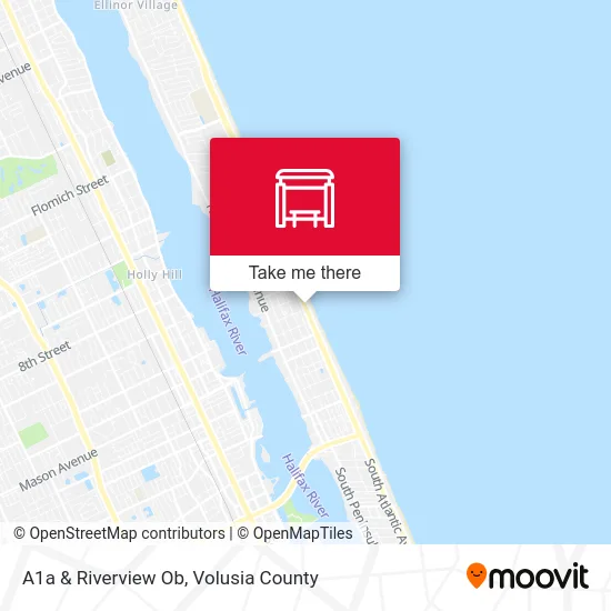 A1a & Riverview Ob map