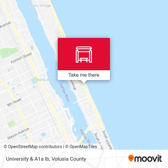 University & A1a Ib map