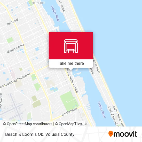 Beach & Loomis Ob map