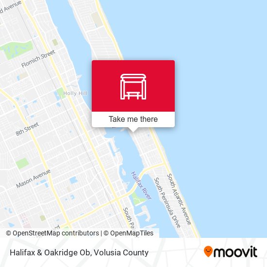 Halifax & Oakridge Ob map