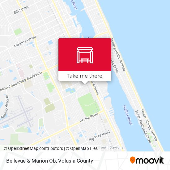 Bellevue & Marion Ob map