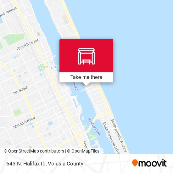 643 N. Halifax Ib map