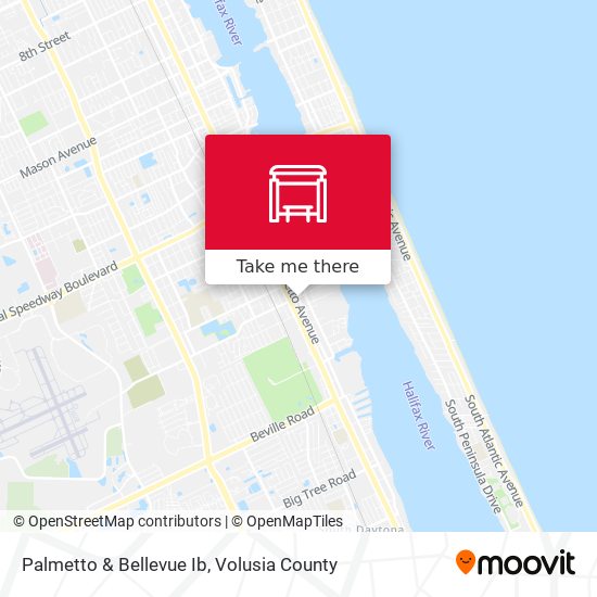 Palmetto & Bellevue Ib map