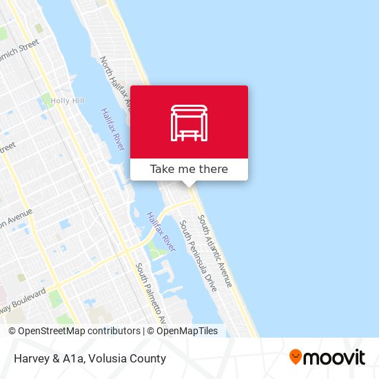 Harvey & A1a map